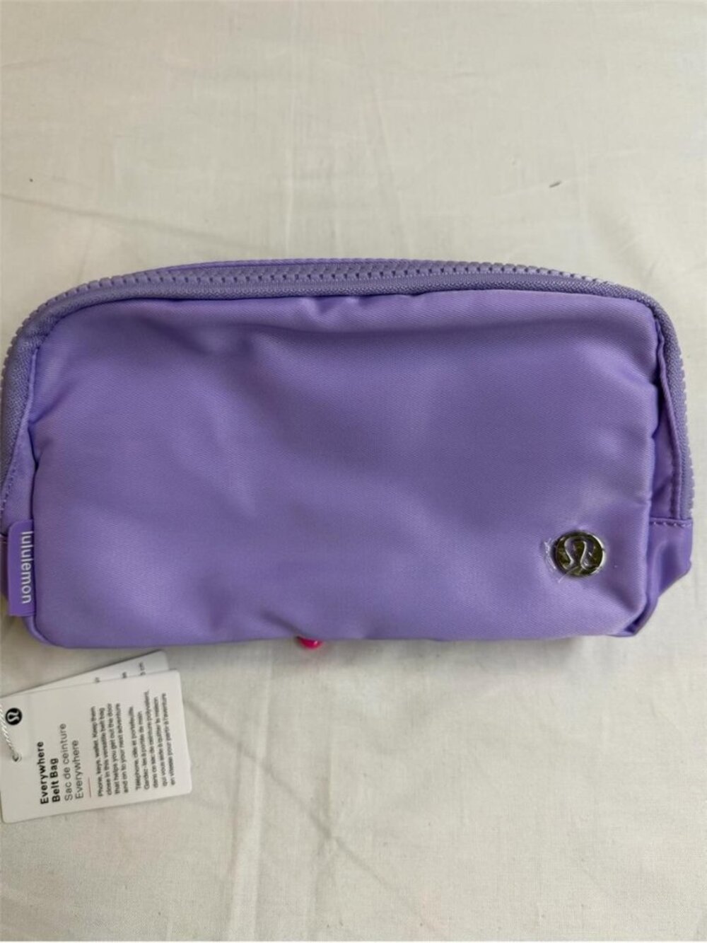 lululemon athletica Lavender Travel Cosmetic Pouch